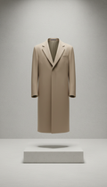 Sandstone Beige Tailored Overcoat